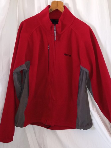 Marmot Wind Stopper Jacket. Deep Red/Gray. "READ Below"