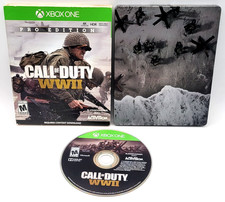 Call of Duty: WWII Pro Edition Steelbook with Slip Cover Microsoft Xbox One