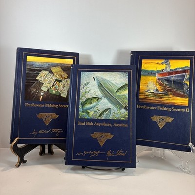 North American Fishing Club, 3 Set, Secrets 1 &2 Plus Find Fish Anywhere Anytime