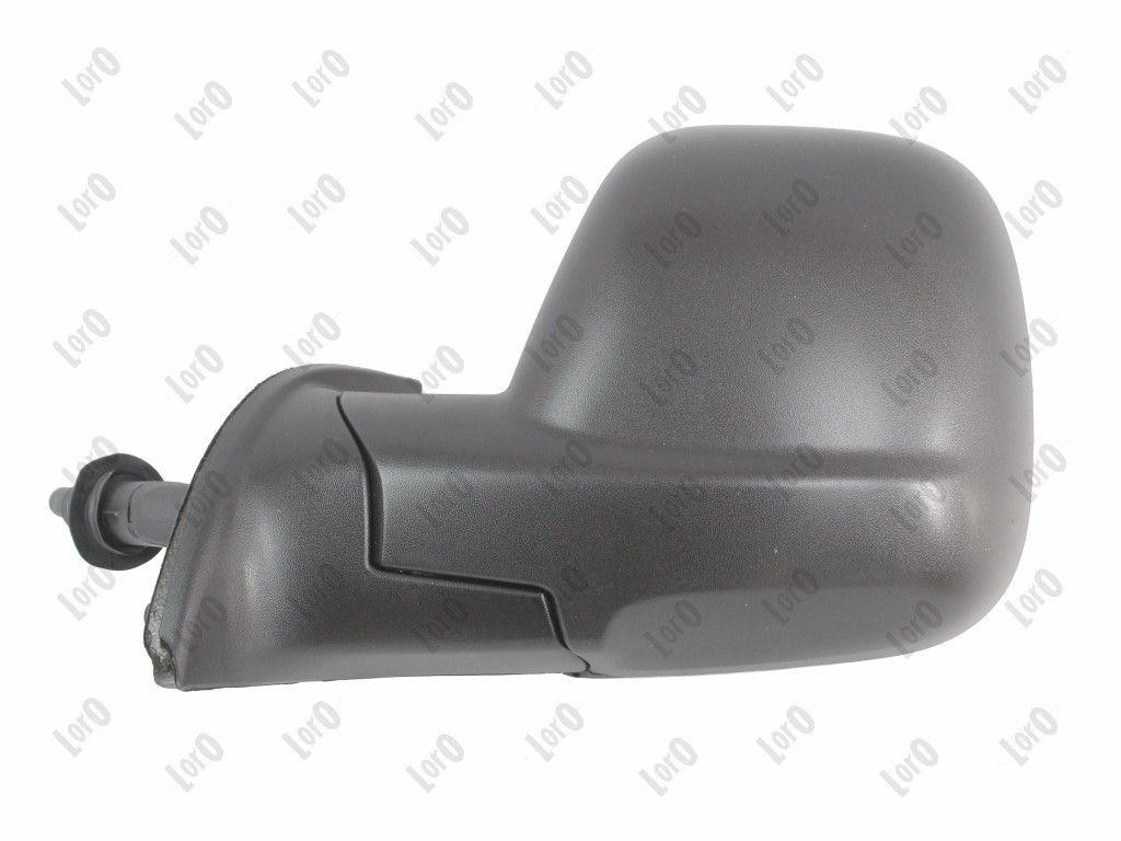 ABAKUS Exterior Mirror 0545M01 For Citroën Peugeot, Left, Black, Convex