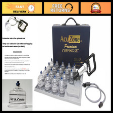 Premium Quality Cupping Therapy Set - 19 Cups for Pain Relief Relaxation