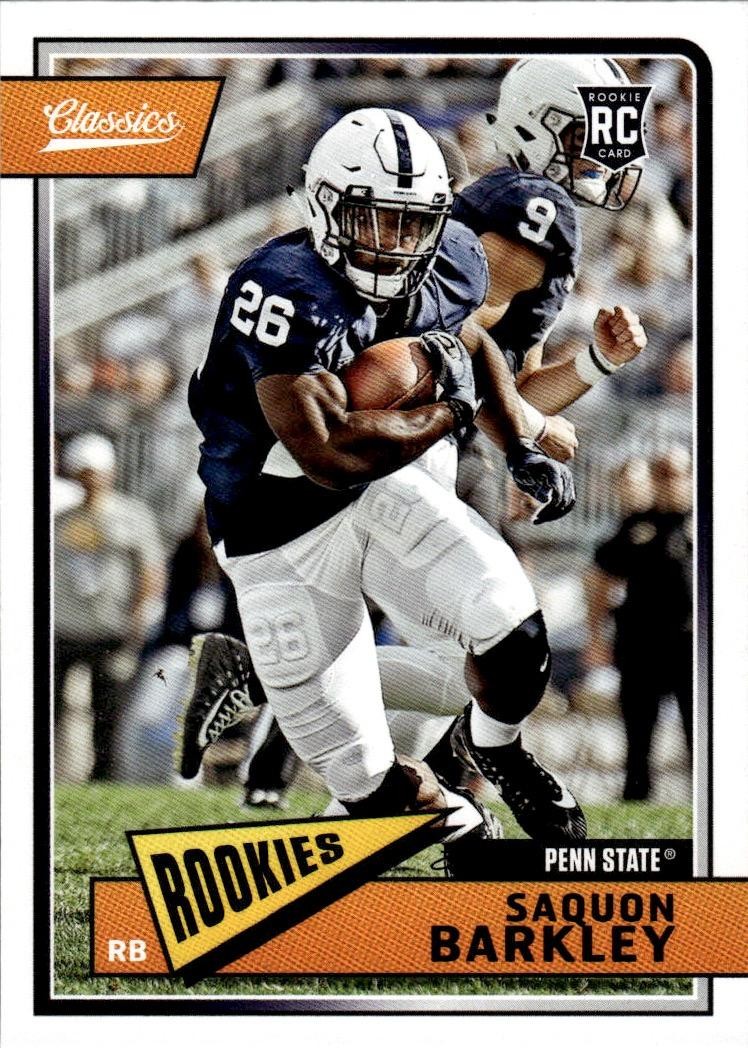 2018 Panini Classics #213 Saquon Barkley Rookie