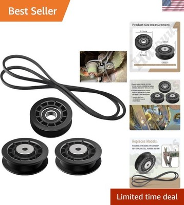 Compatible Pulleys & Belt Kit for Husqvarna & Other Mowers - Simplify Repairs