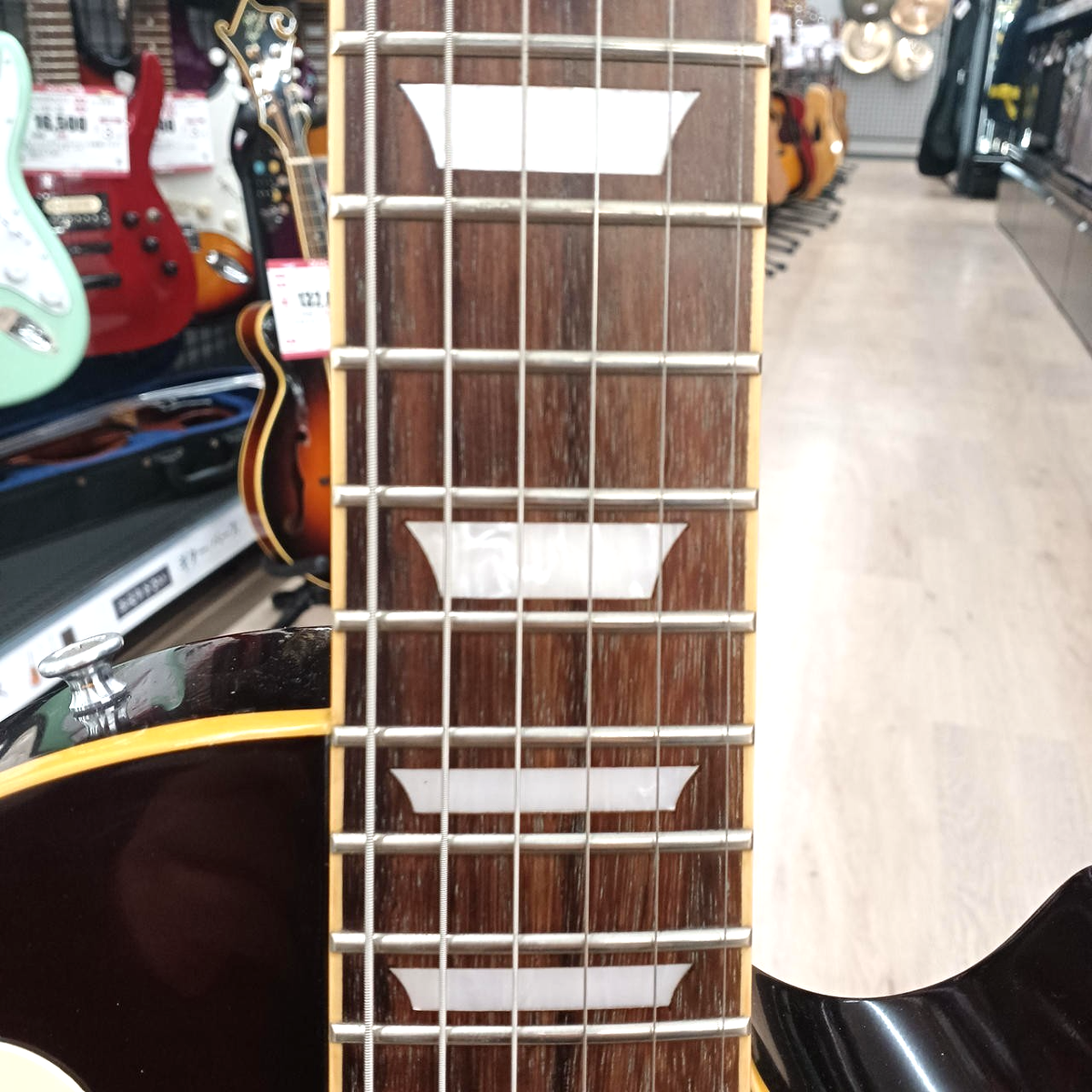 Edwards by ESP Les Paul Guitar E-LP-108LTS Sunburst 22f Seymour
