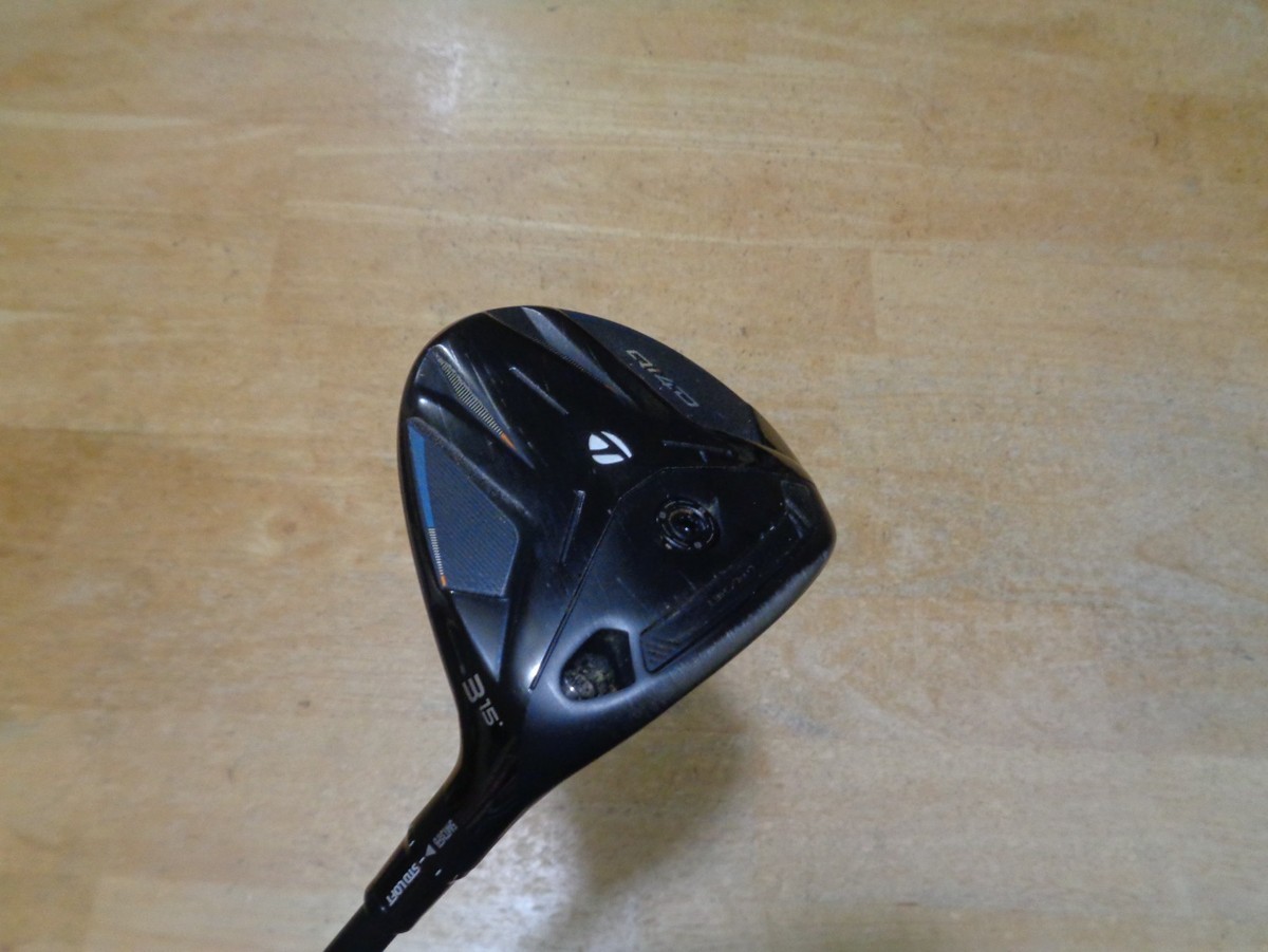 TaylorMade Qi4D 3 FAIRWAY WOOD 15* Loft Qi 4D Graphite ReAx 65