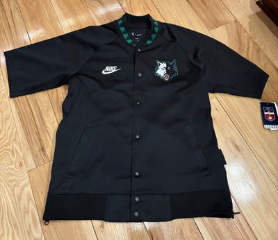 Nike Minnesota Timberwolves Hardwood Classics Short-Sleeve Jacket