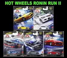 *PreOrder* 2025 Hot Wheels Car Culture Ronin Run 2 Set of 5 Cars