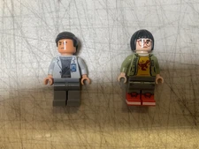 Lego minifigures Dr. Wu, Zia Jurassic World (X2) Lot