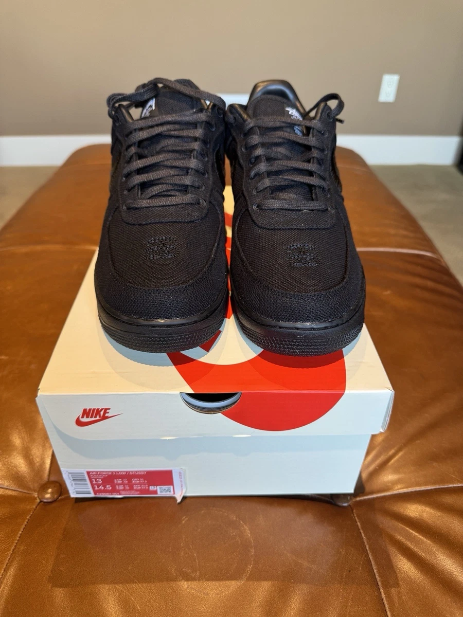 Las mejores ofertas en Nike Air Force 1 Low x Stussy Black | eBay