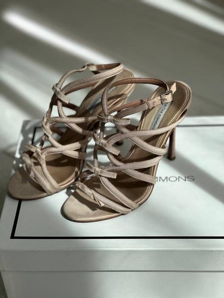 Women Heels Gold 35.5