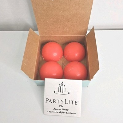 PartyLite Aroma Melts Z24340 Passion Fruit Salsa 4 Pack New