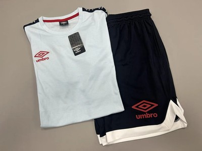 HERRENANZUG KURZ HALBARM SHORTS TRIACETAT UMBRO UBW10535B
