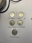1968-D 50C Kennedy Half Dollar Lot Of Five