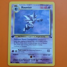 Haunter [1st Edition] #6 Prices | Pokemon Fossil | Pokemon Cards