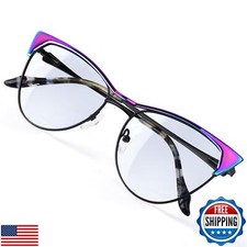 DOERAYMI Blue Blockers Glasses for Women, Bluelight Glasses with Cat Eye Fram