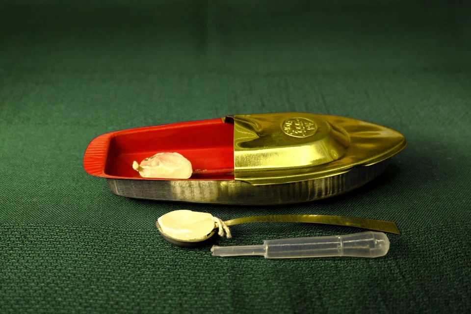 Knatterboot Kerzenboot Dampfboot Spielzeug Blechspielzeug Pop Pop Boot Nostalgie - Bild 4 von 4