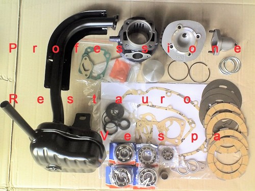 PIAGGIO VESPA COL FARO ROTONDO KIT RESTAURO RICAMBI 50 N L R ALLUNGATA UNIFICATA - Foto 7 di 8