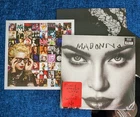 MADONNA SEALED BARNES & NOBLE FINALLY ENOUGH LOVE 12'' VINYL LP w PROMO LITHO
