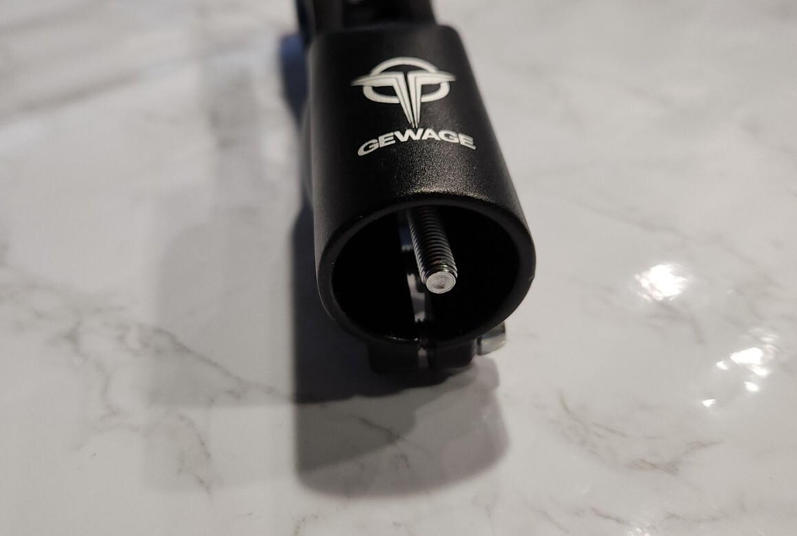 Potence creuse pour guidon de vélo de route et VTT, en alliage d'aluminium, réglable-40 ° à 90 °, 75mm / 95mm /130mm  18