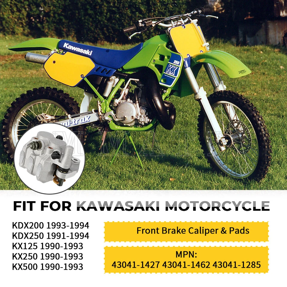 Pinza de freno delantera 43041-1427 para Kawasaki KDX200 1993-1994 KDX250 1991-1994 Foto 4 de 4