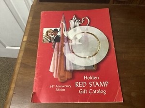 Vintage Holden Red Stamp Catalog 34 Anniversary 1964