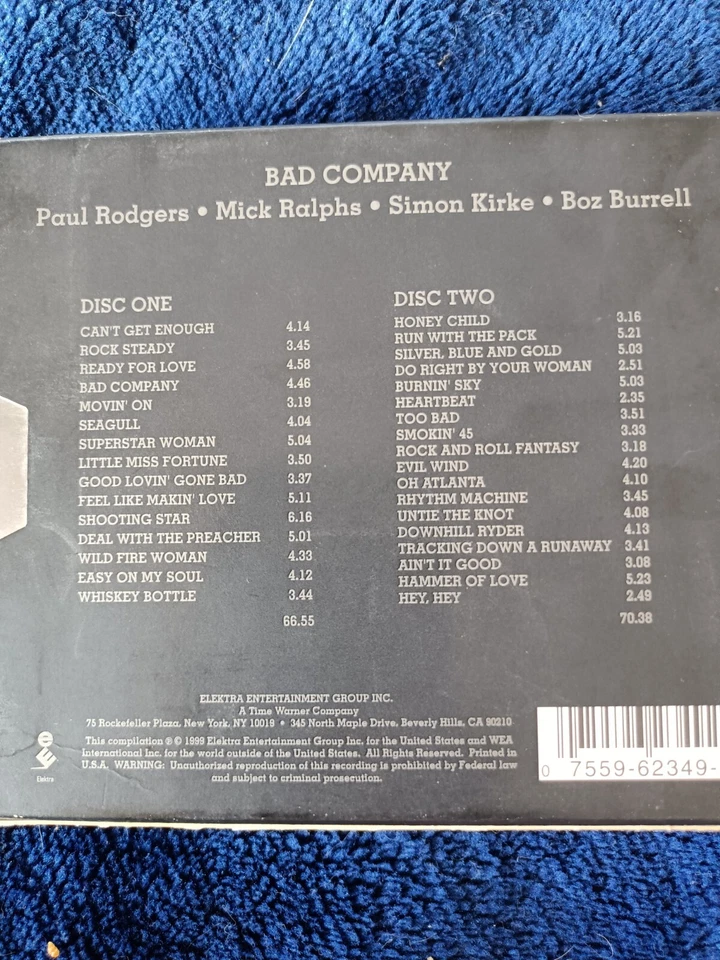The Original Bad Company Anthology CD Foto 2 de 2