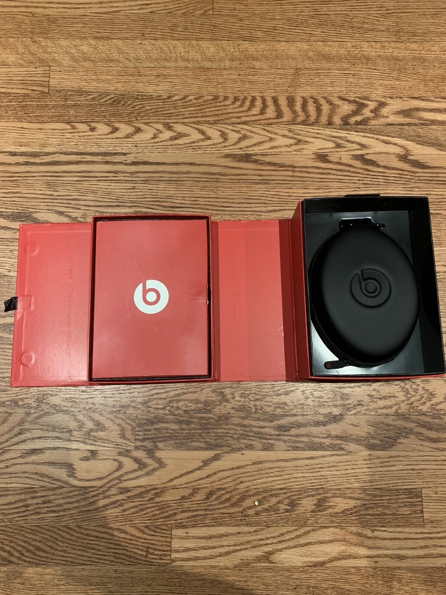 Beats by Dr. Dre Studio Wired Headband Headphones - Black/Red | eBay