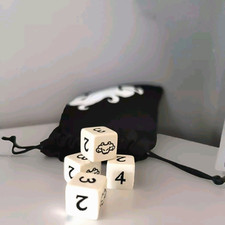 Dadi Poliedrici Set Di 7 In Effetto Marmo Rosa Con Sacchetto - Per Giochi Di Ruolo D&D Set Dadi Poliedrici Marmo Rosa