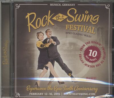 Various - Rock That Swing - Festival Compilation 2015 (CD) - Retro Swing/Croo...