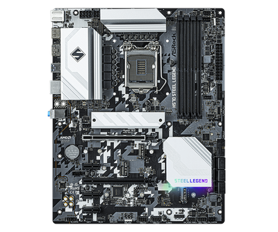 ASRock H570 Steel Legend Intel H570 Motherboard ATX DDR4