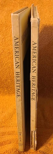 American Heritage Magazine Lot of 2 HC Books 1959 Vintage History Journals Read - Picture 2 of 10