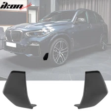 Fits 19-23 BMW G05 X5 M Sport 2PCS Front Bumper Lip Aprons MP Style Gloss Black
