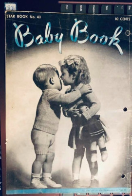 VTG `46 American Thread Cecilia Vanek  Baby Book Knit & Crochet  Star Book # 43