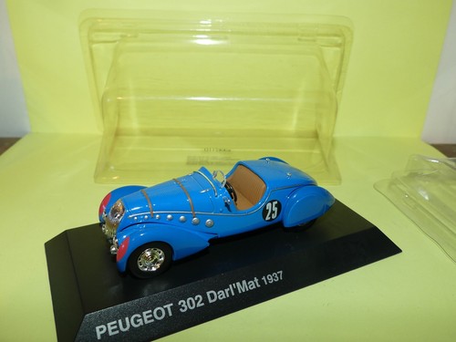 Esdo 1/43 réf 19 : Peugeot 302 Darl'Mat Record Monthléry 1936