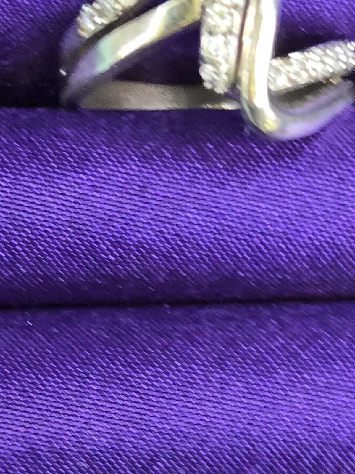 Complex Silvertone Ring Split Double Band Plain &… - image 19