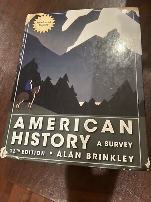 American History : A Survey by Alan Brinkley (2008, Hardcover ...