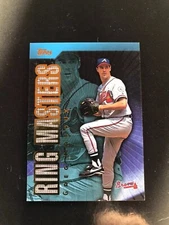 2001 TOPPS # RM-7 RING MASTERS - GREG MADDUX - ATLANTA BRAVES - NM-MT