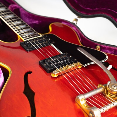 1960 Gibson ES-355 TD Cherry Mono w/ Factory Bigsby, Period
