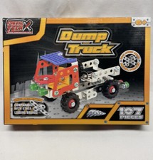 New Metal Tech Dump Truck 93 Pieces Metal Construction Toys Build Your Own