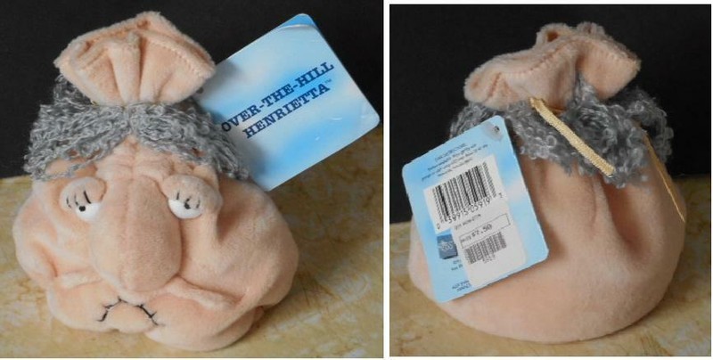 Russ Sad Sack Over-The-Hill Birthday Henrietta Bean Bag 5" Joke Gag Gift