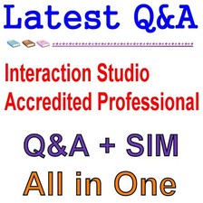Salesforce Interaction Studio Accredited Professional Exam Q A