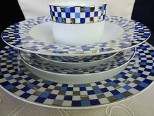 DESIGN GUILD Avalon Blue Place Setting 5 Pieces