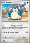 Carte Pokémon Ronflex 136/167 EV06 Mascarade Crépusculaire Peu Commune FR
