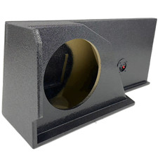 Sub Woofer Box Chevy Silverado 07-18 Ext Cab 1x10 Woofers Down Fire Sealed