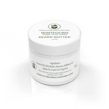 OakCityBeardCo - Montego Bay - Beard Butter - 2oz - Pineapple-Coconut-Teakwood