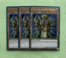 3x Senju Of The Thousand Hands LART DE057 Ultra Rare NM Near Mint GERMAN