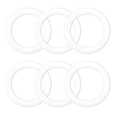 6 Pcs Gasket Seal Rings for Bialetti Moka Express Dama 2 Cups - Spare Food Gr...