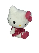 Hello Kitty 10” Plush. Polka Dot Dress. Sanrio,  2011