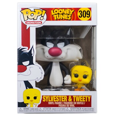 Looney Tunes Sylvester Cat & Tweety Bird Funko Pops #309 Brand New