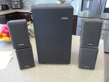 Cambridge New Ensemble Iii Subwoofer And 4 Speakers